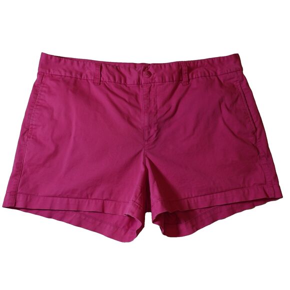 Vintage KHAKIS by GAP Pink Shorts Women’s Sz 16 Summer Vacation Preppy 4" Inseam - Picture 13 of 13
